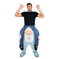 Bodysocks Men's Halloween Costumes Piggyback Baby Costume