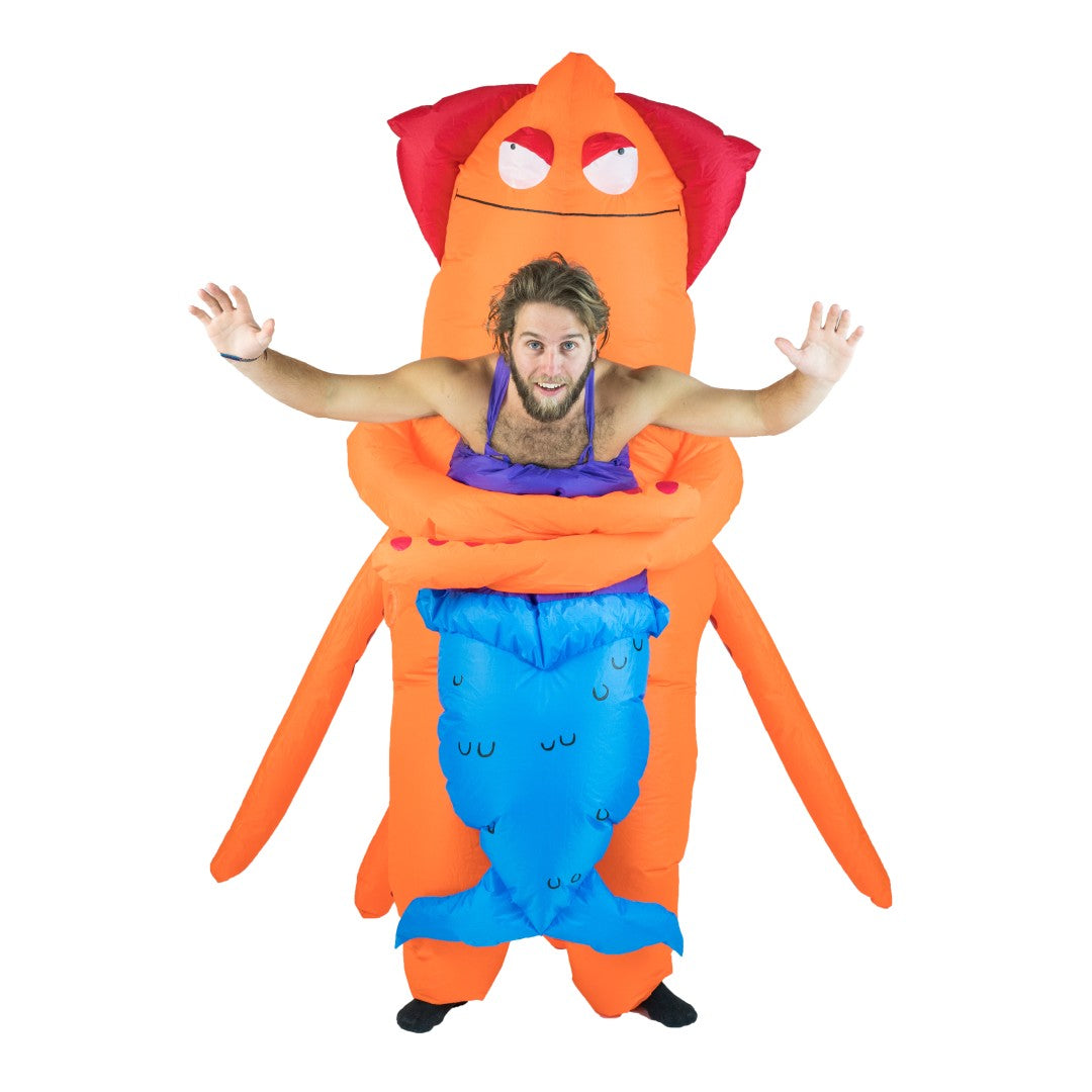 Bodysocks Inflatable Squid Monster Costume Men's Halloween Costumes 1 Bodysocks Inflatable Squid Monster Costume Men's Halloween Costumes