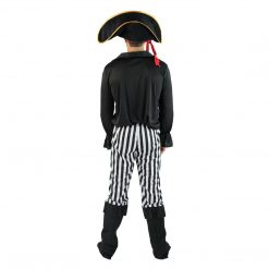 Bodysocks Black Pirate Costume
