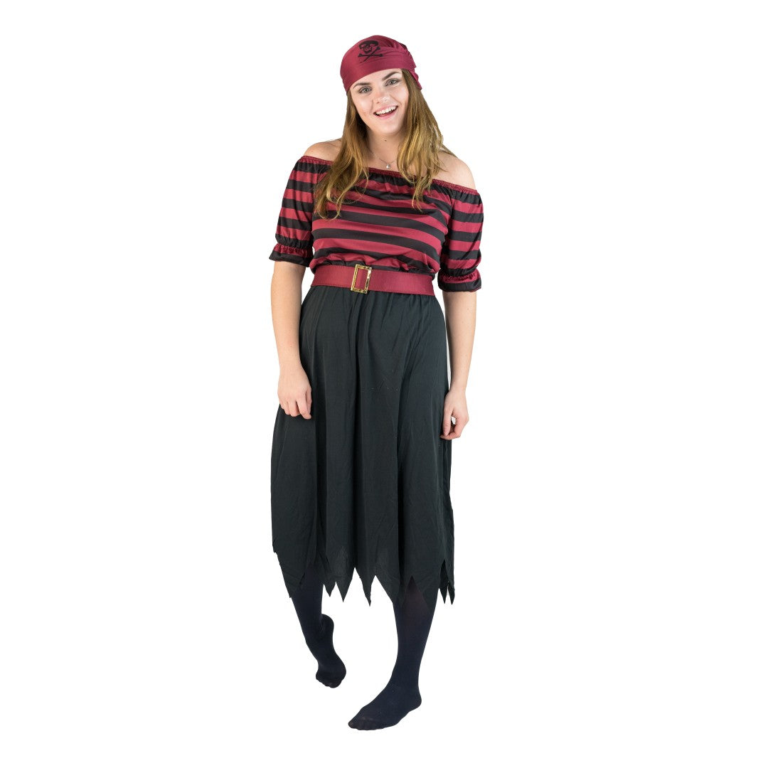 Bodysocks Women's Black Pirate Costume Women's Halloween Costumes 1 Bodysocks Women's Black Pirate Costume Women's Halloween Costumes