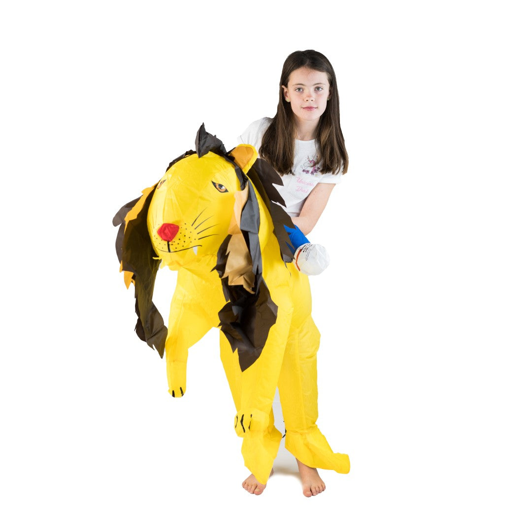 Bodysocks Kids Inflatable Lion Costume Boys Halloween Costumes 4 Bodysocks Kids Inflatable Lion Costume Boys Halloween Costumes