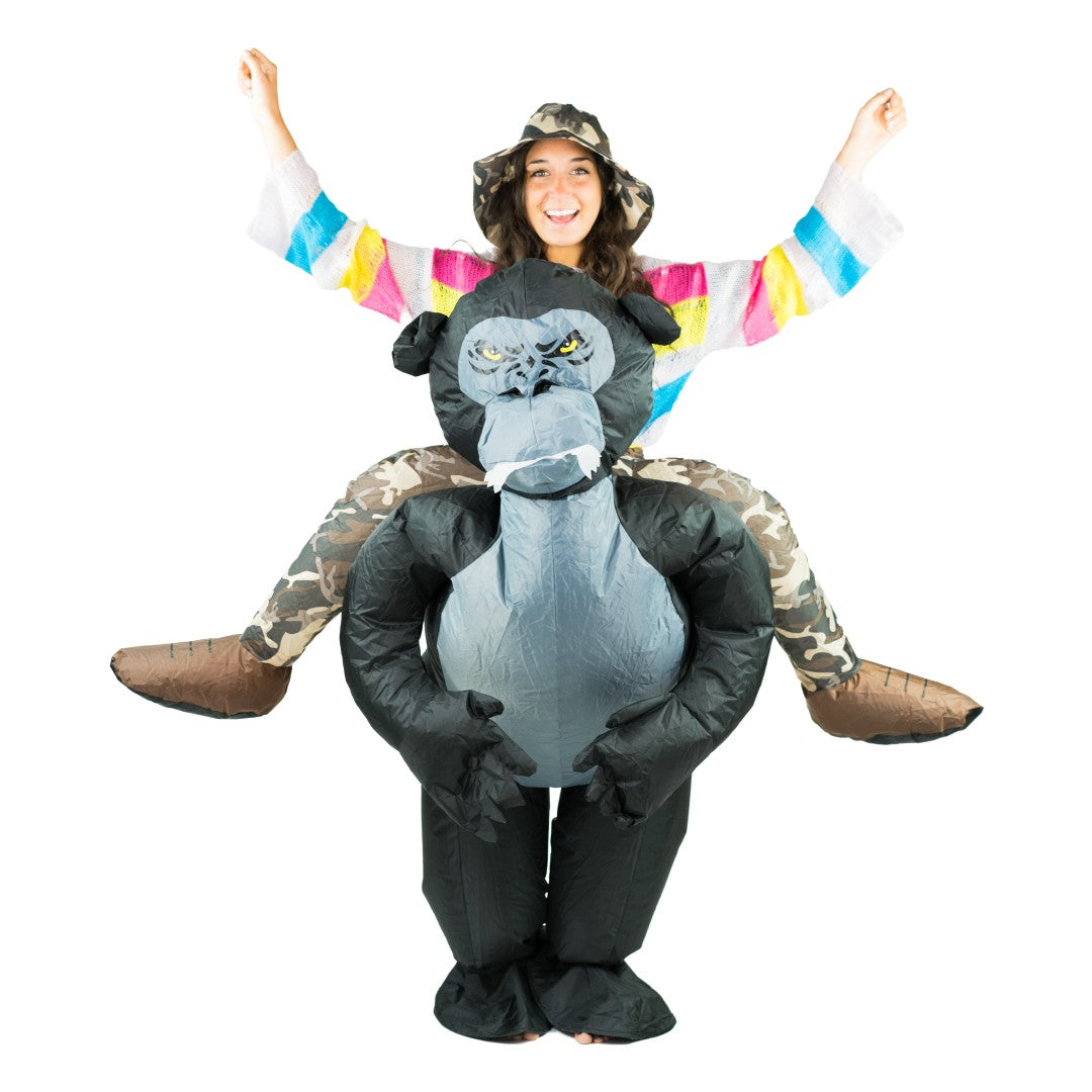 Bodysocks Inflatable Gorilla Costume Men's Halloween Costumes 4 Bodysocks Inflatable Gorilla Costume Men's Halloween Costumes