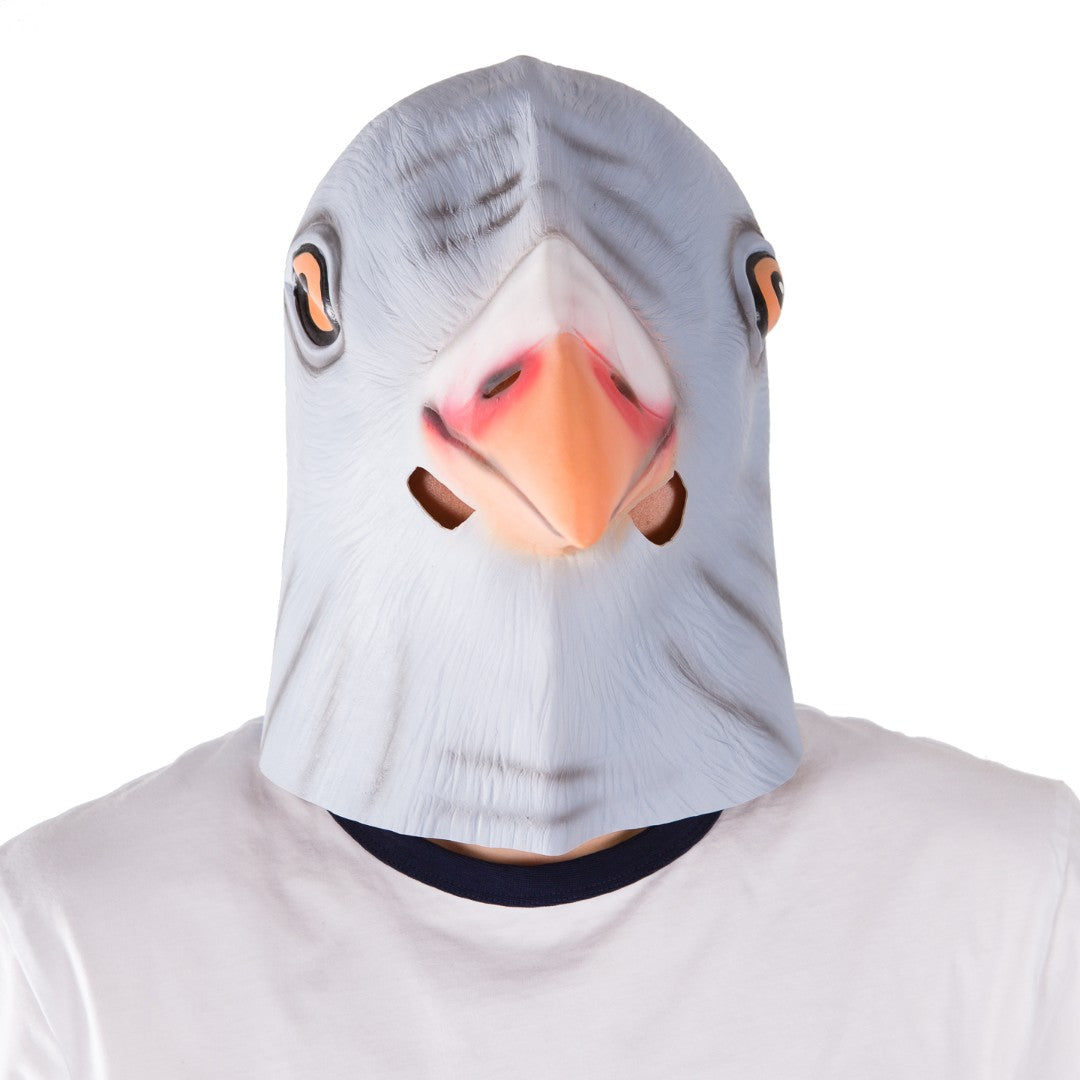 Bodysocks Men's Halloween Costumes Latex Pigeon Mask 1 Bodysocks Men's Halloween Costumes Latex Pigeon Mask