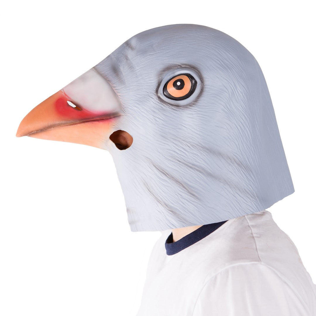 Bodysocks Men's Halloween Costumes Latex Pigeon Mask 2 Bodysocks Men's Halloween Costumes Latex Pigeon Mask