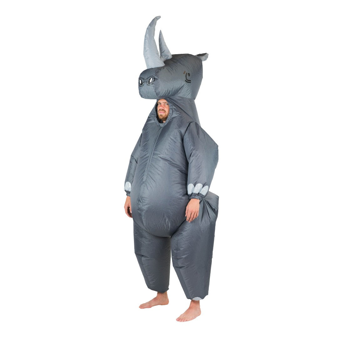Bodysocks Men's Halloween Costumes Inflatable Rhino Costume 1 Bodysocks Men's Halloween Costumes Inflatable Rhino Costume