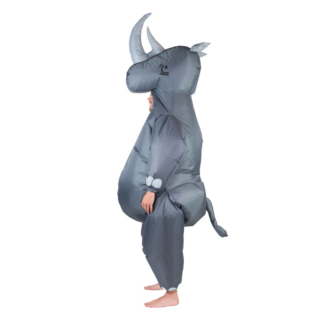 Bodysocks Men's Halloween Costumes Inflatable Rhino Costume 3 Bodysocks Men's Halloween Costumes Inflatable Rhino Costume