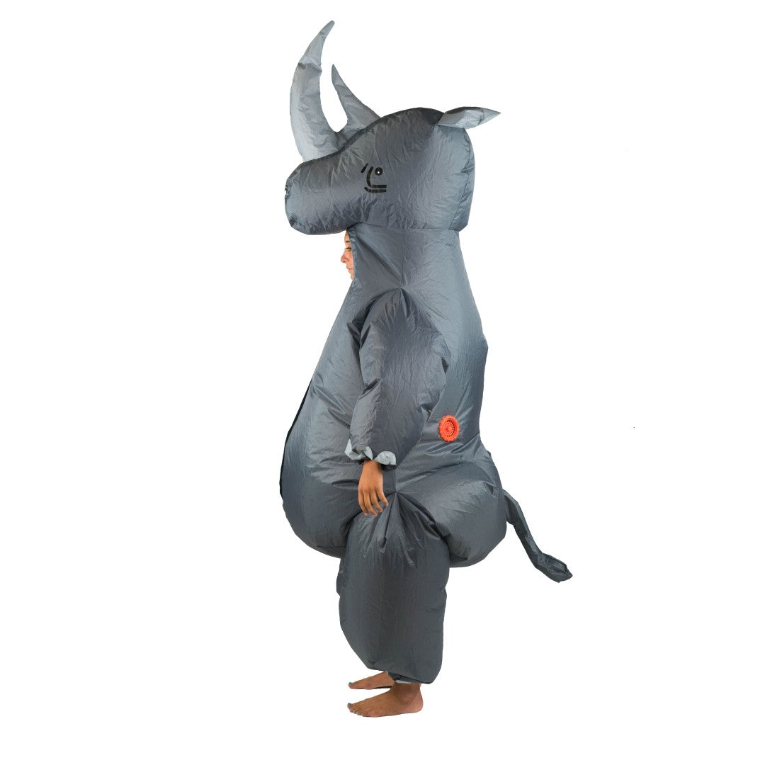 Bodysocks Men's Halloween Costumes Inflatable Rhino Costume 7 Bodysocks Men's Halloween Costumes Inflatable Rhino Costume
