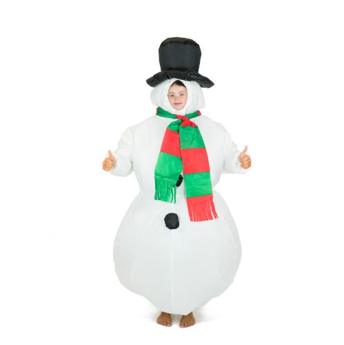 Bodysocks Inflatable Snowman Costume 1 Bodysocks Inflatable Snowman Costume