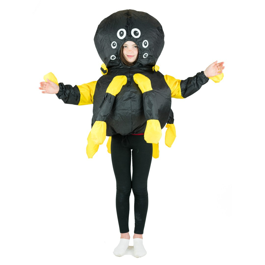 Bodysocks Kids Inflatable Spider Costume Boys Halloween Costumes 1 Bodysocks Kids Inflatable Spider Costume Boys Halloween Costumes