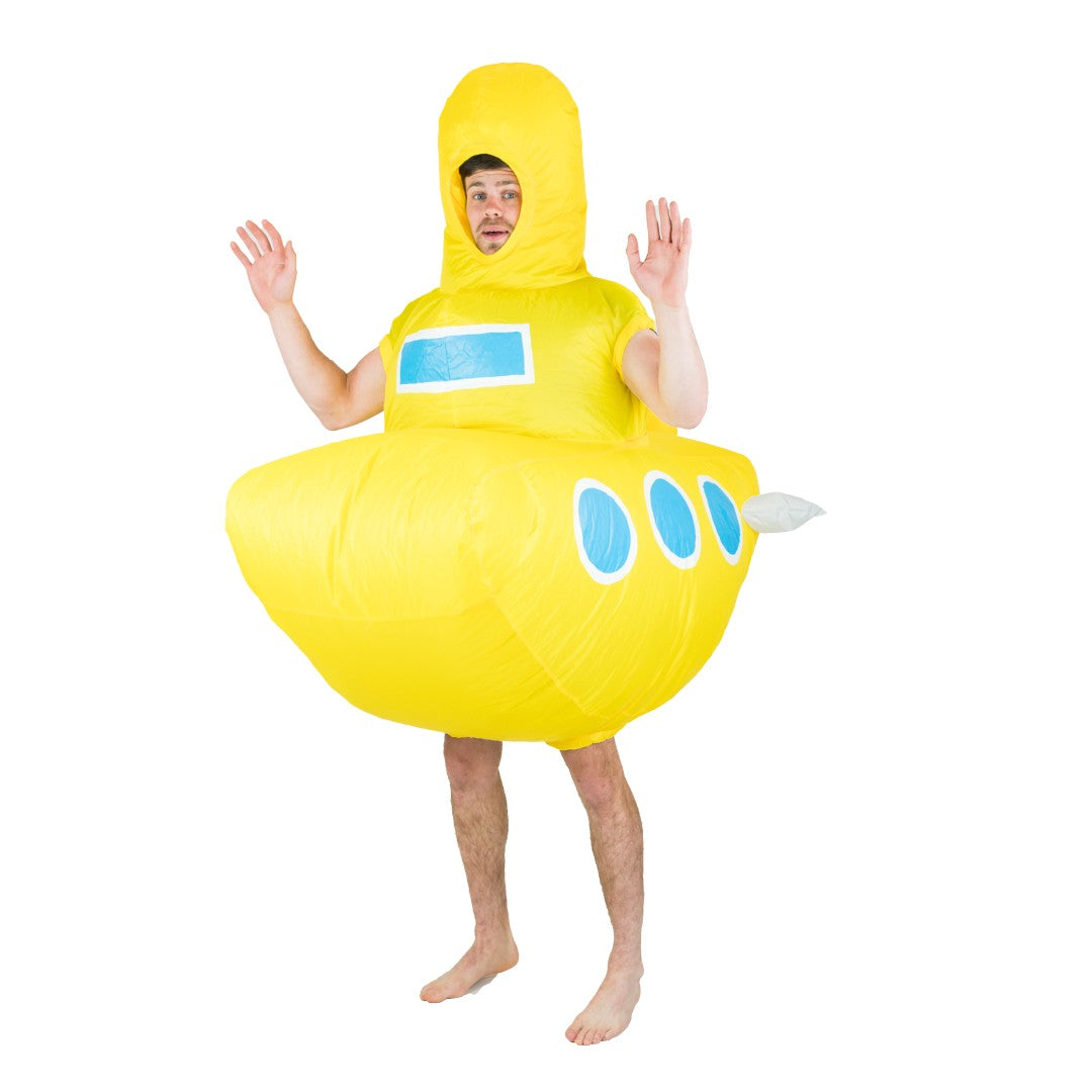 Bodysocks Men's Halloween Costumes Inflatable Submarine Costume 1 Bodysocks Men's Halloween Costumes Inflatable Submarine Costume