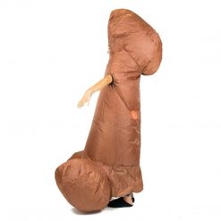 Bodysocks Men's Halloween Costumes Black Inflatable Willy Costume