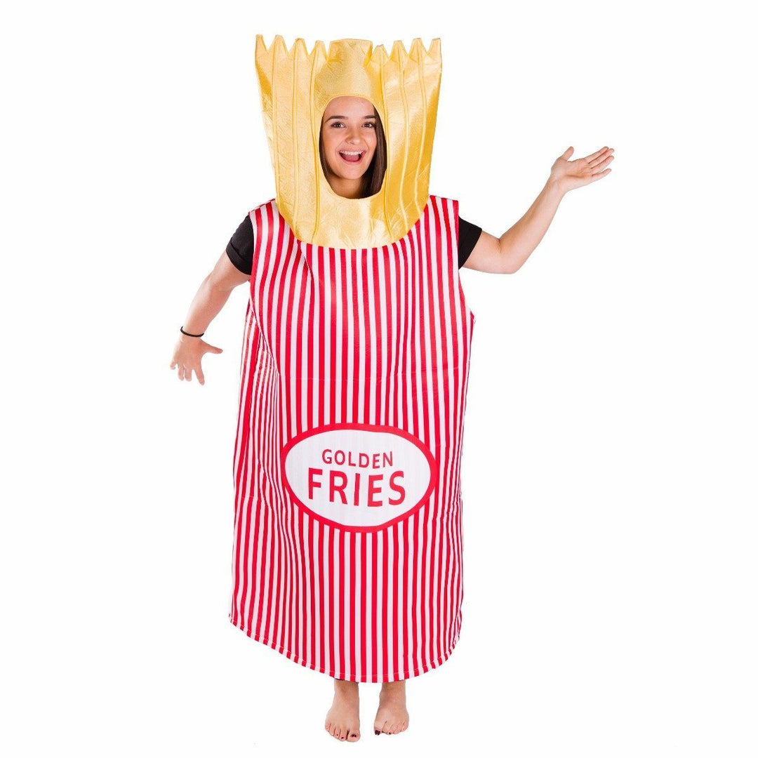 Bodysocks Men's Halloween Costumes French Fries Costume 1 Bodysocks Men's Halloween Costumes French Fries Costume