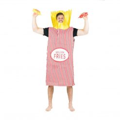 Bodysocks Men's Halloween Costumes French Fries Costume 9 Bodysocks Men's Halloween Costumes French Fries Costume