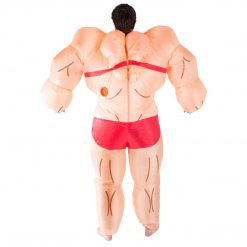 Bodysocks Men's Halloween Costumes Inflatable Lady Muscle Suit Costume