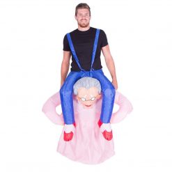 Bodysocks Men's Halloween Costumes Inflatable Old Lady Costume