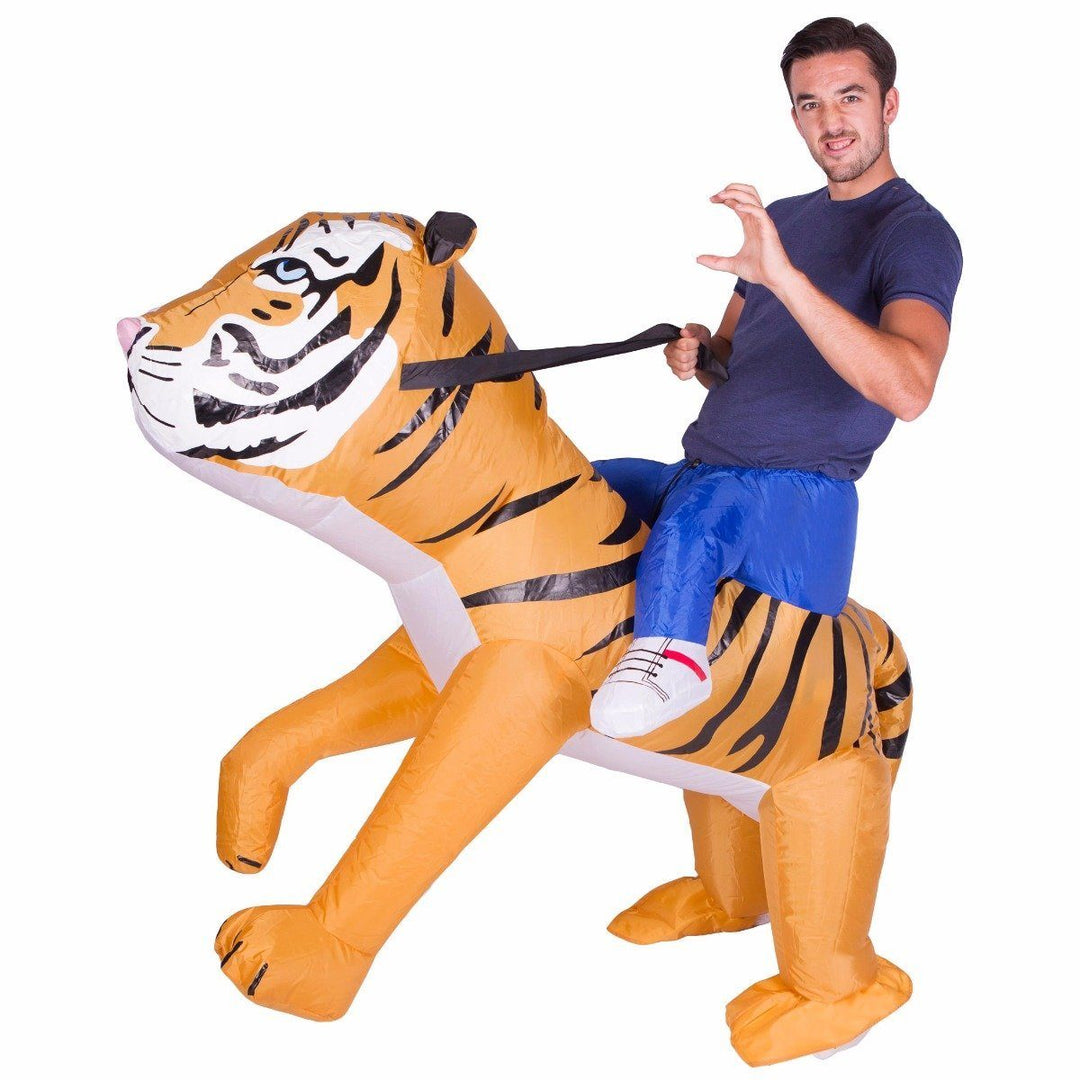 Bodysocks Men's Halloween Costumes Inflatable Tiger Costume 1 Bodysocks Men's Halloween Costumes Inflatable Tiger Costume