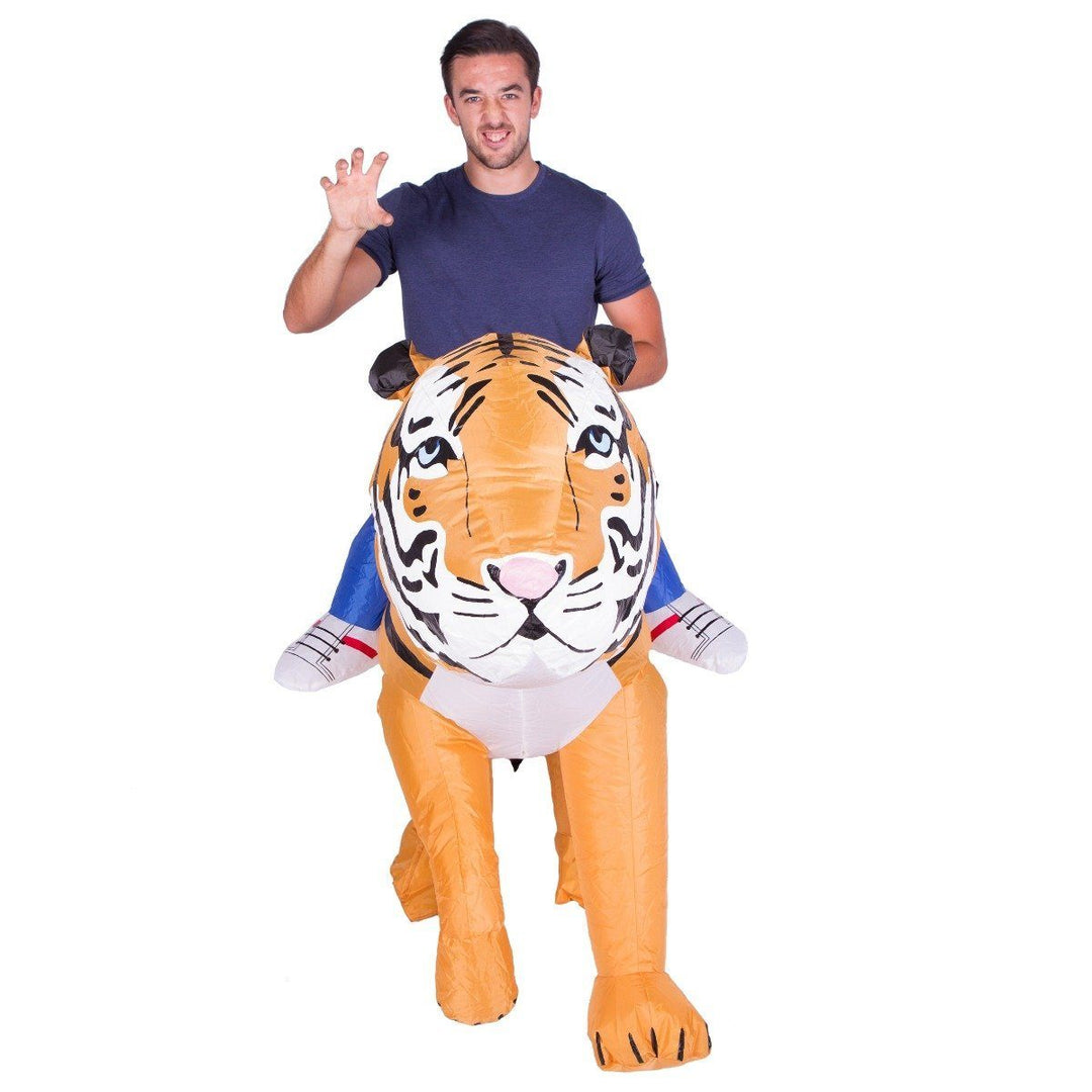 Bodysocks Men's Halloween Costumes Inflatable Tiger Costume 2 Bodysocks Men's Halloween Costumes Inflatable Tiger Costume
