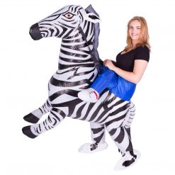 Bodysocks Inflatable Zebra Costume Men's Halloween Costumes