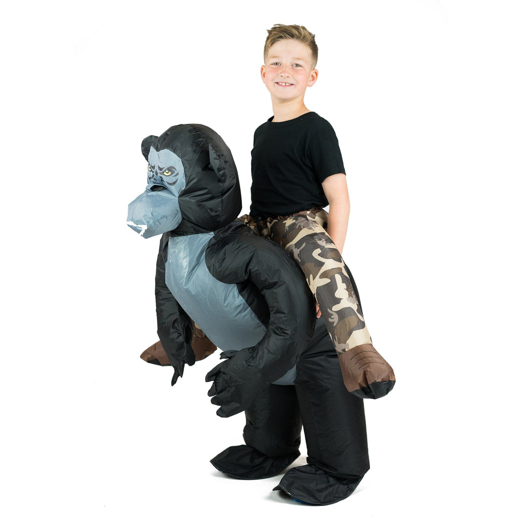 Bodysocks Boys Halloween Costumes Kids Inflatable Gorilla Costume 1 Bodysocks Boys Halloween Costumes Kids Inflatable Gorilla Costume