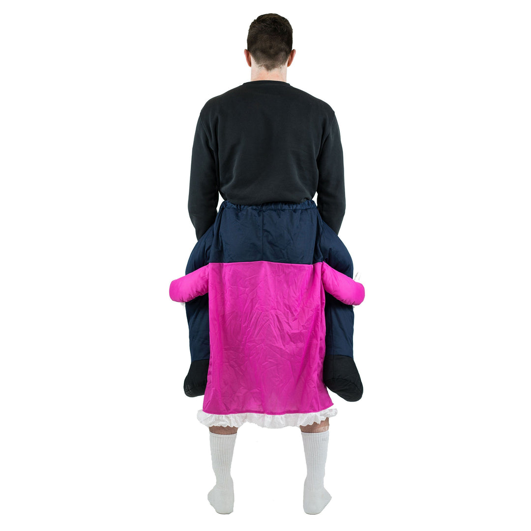 Bodysocks Piggyback Queen Elizabeth Costume Men's Halloween Costumes 3 Bodysocks Piggyback Queen Elizabeth Costume Men's Halloween Costumes