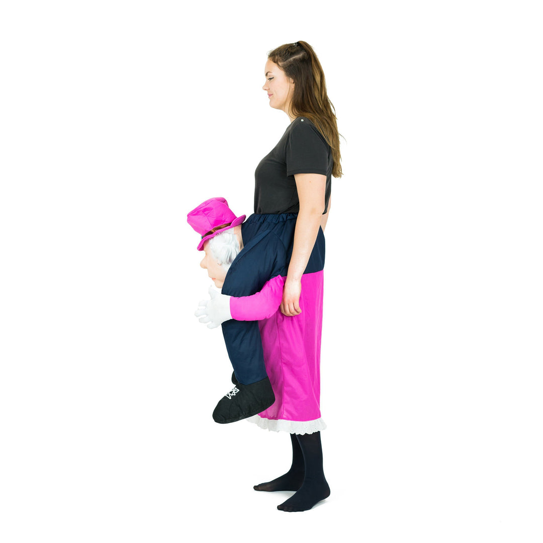 Bodysocks Piggyback Queen Elizabeth Costume Men's Halloween Costumes 5 Bodysocks Piggyback Queen Elizabeth Costume Men's Halloween Costumes