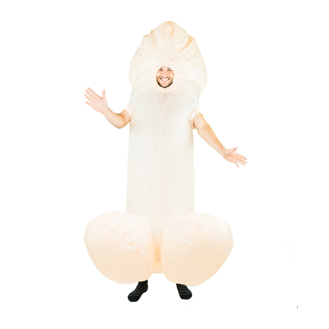 Bodysocks White Inflatable Willy Costume 1 Bodysocks White Inflatable Willy Costume