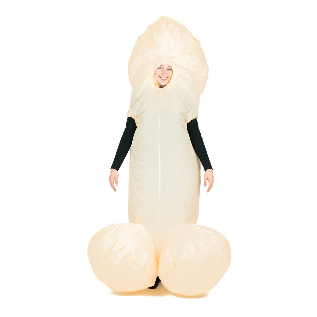 Bodysocks White Inflatable Willy Costume 4 Bodysocks White Inflatable Willy Costume