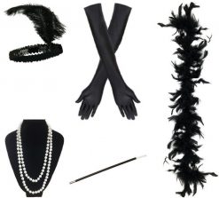 Bodysocks Flapper Girl Accessory Pack Women's Halloween Costumes